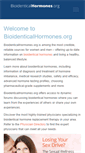 Mobile Screenshot of bioidenticalhormones.org
